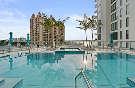 Resort amenities at Bayso Sarasota