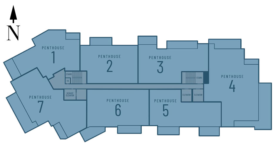 The Harbor Residences at 1000 Boulevard of the Arts - western-facing luxury condos with Quay Harbor and sunset views
