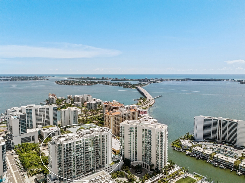 Residence 1009 at BAYSO Sarasota Waterfront Luxury Condo in The Quay - Sarasota luxury real estate