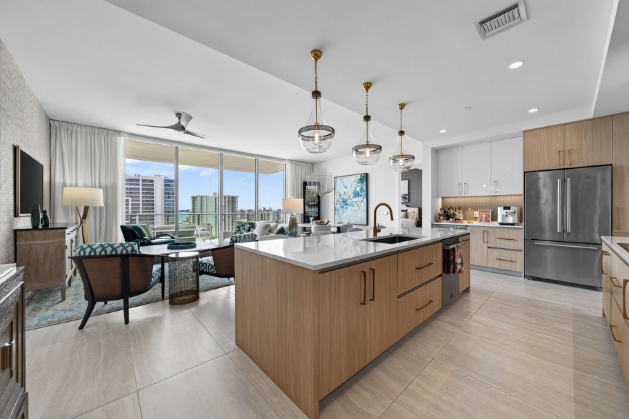 Residence 1009 at BAYSO Sarasota Waterfront Luxury Condo in The Quay - Sarasota luxury real estate