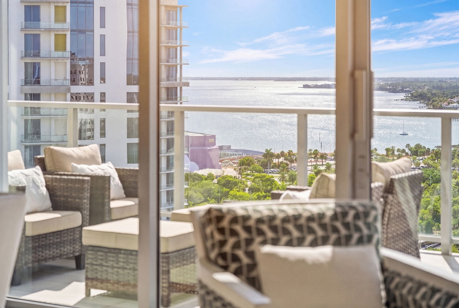 Just Listed Rare BAYSO Penthouse Residence 1903 - Sarasota luxury real estate