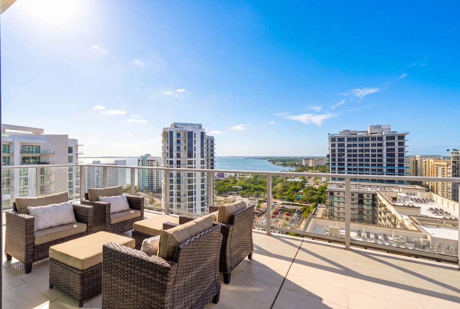 Just Listed Rare BAYSO Penthouse Residence 1903 - Sarasota luxury real estate